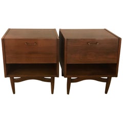 Pair of American of Martinsville Midcentury Nightstands