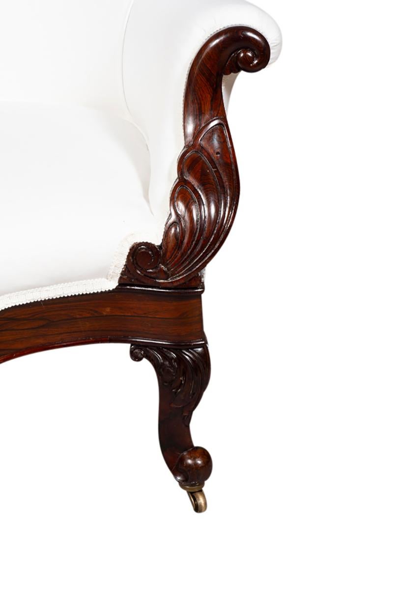 Amerikanische viktorianische Palisander-Sessel, Paar im Angebot 3