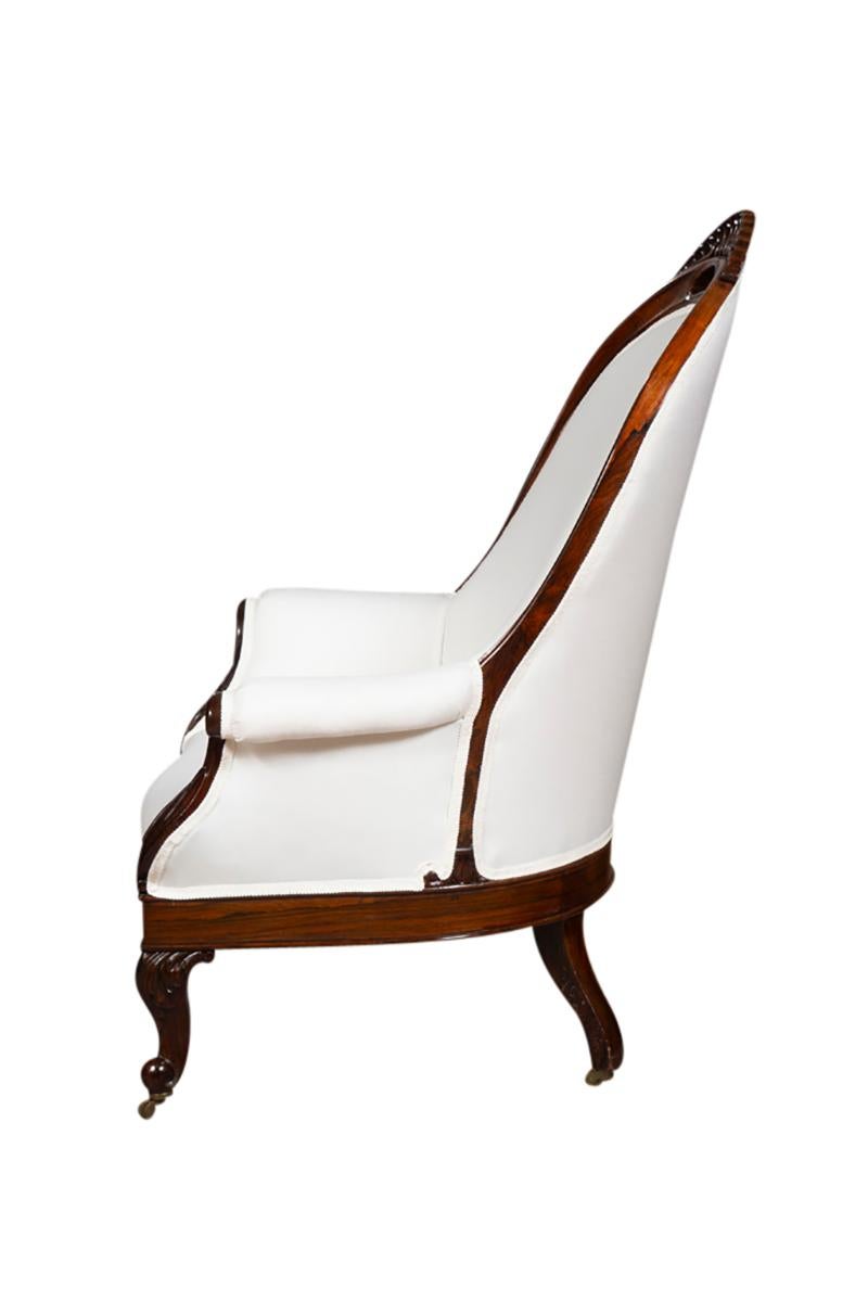 Amerikanische viktorianische Palisander-Sessel, Paar (amerikanisch) im Angebot