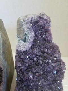 Pair of Amethyst Bookends