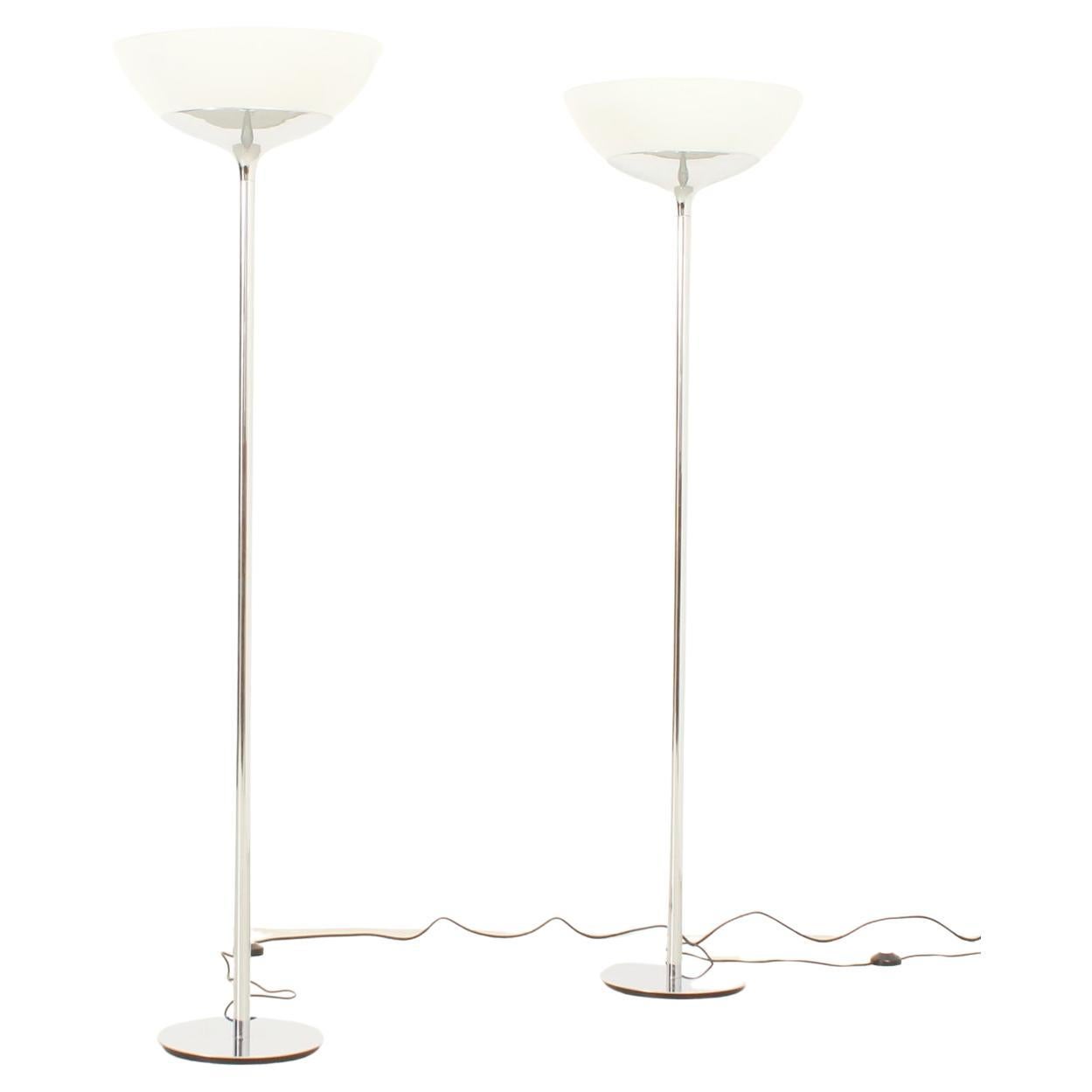 Paire de lampadaires Aminta d'Emma Scheinberger, Italie, 1966