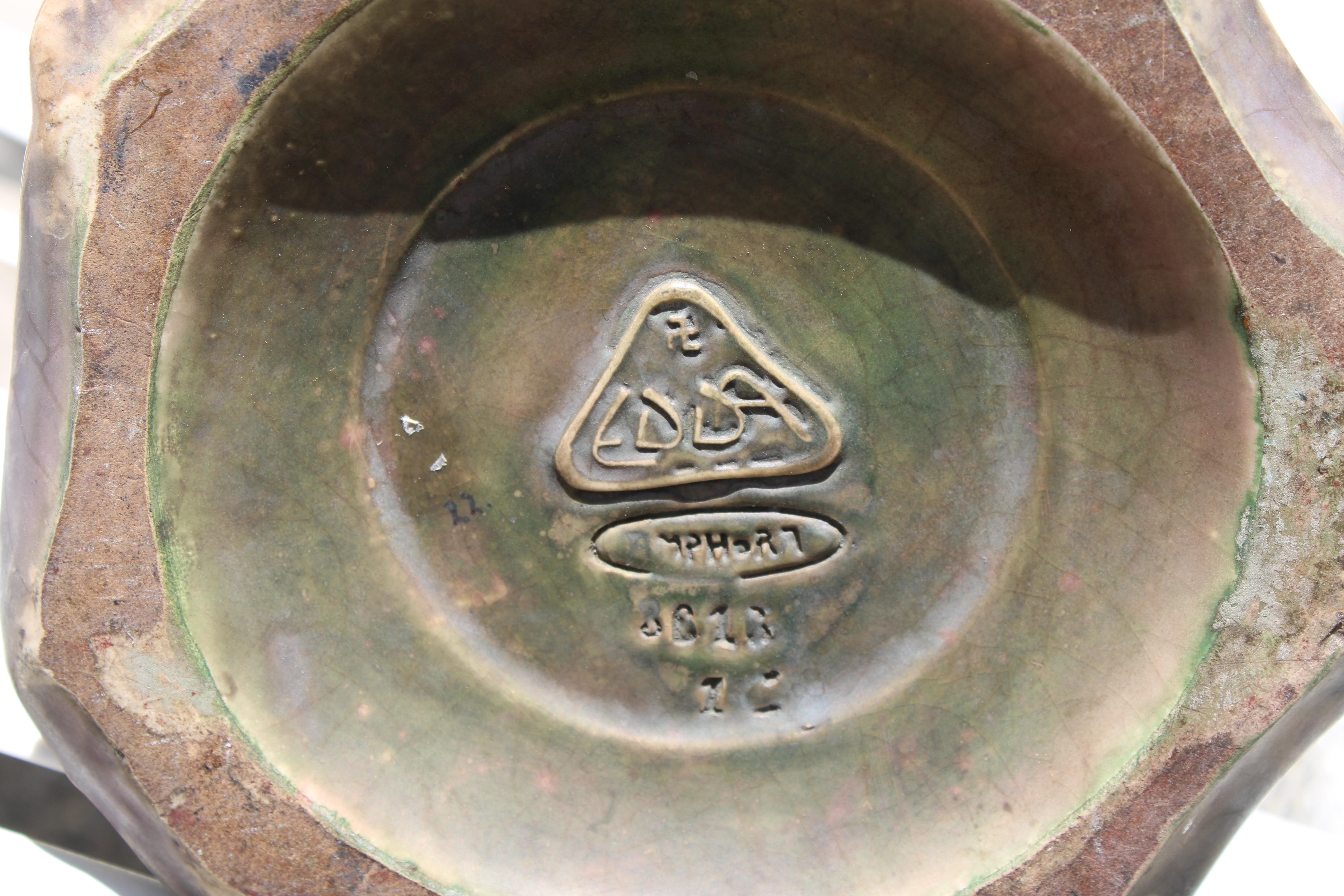 Pair of Amphora EDDA Vases by Fritz Eichmann 4