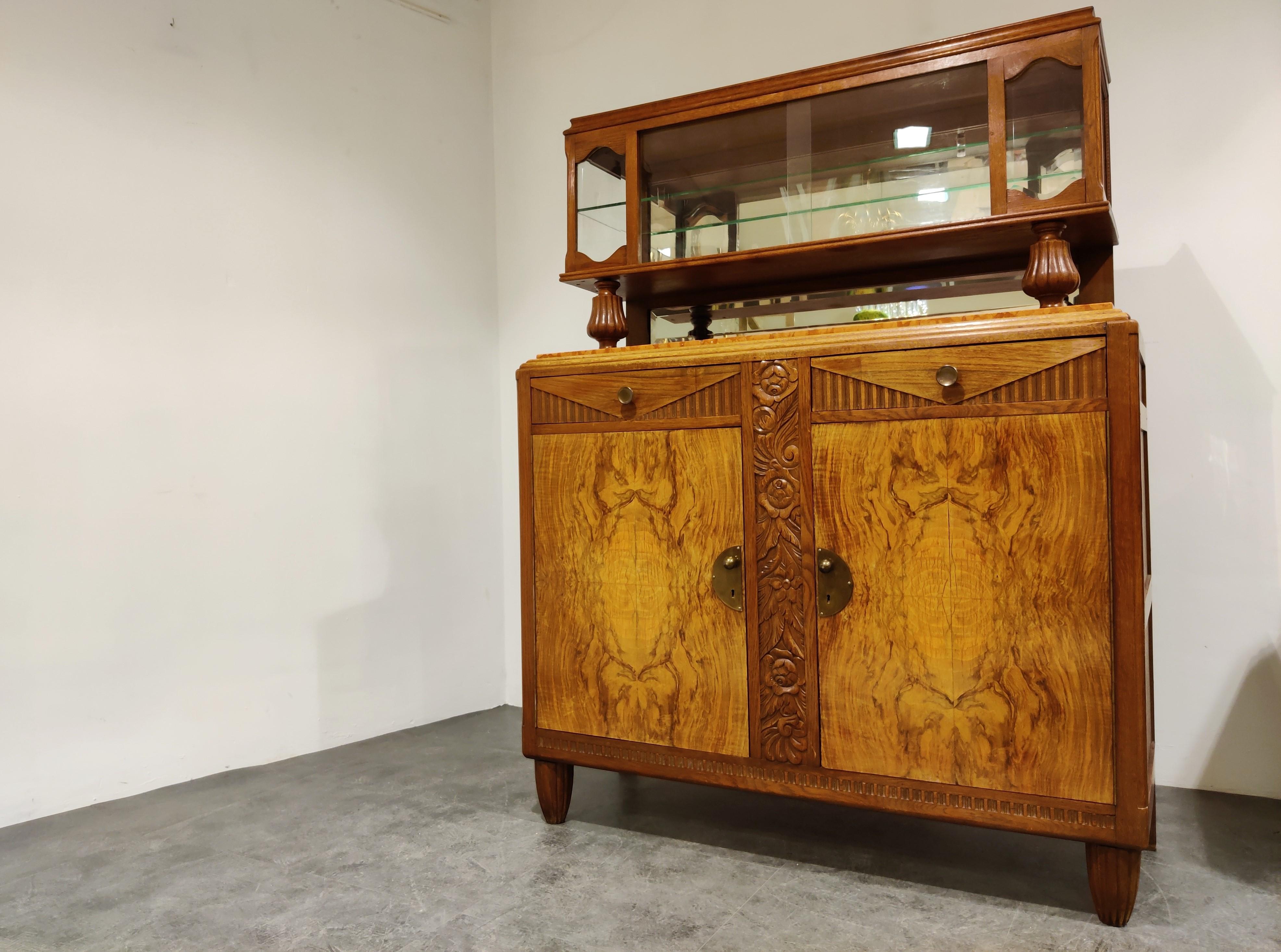 Pair of Amsterdam School Cabinets, 1930s 3