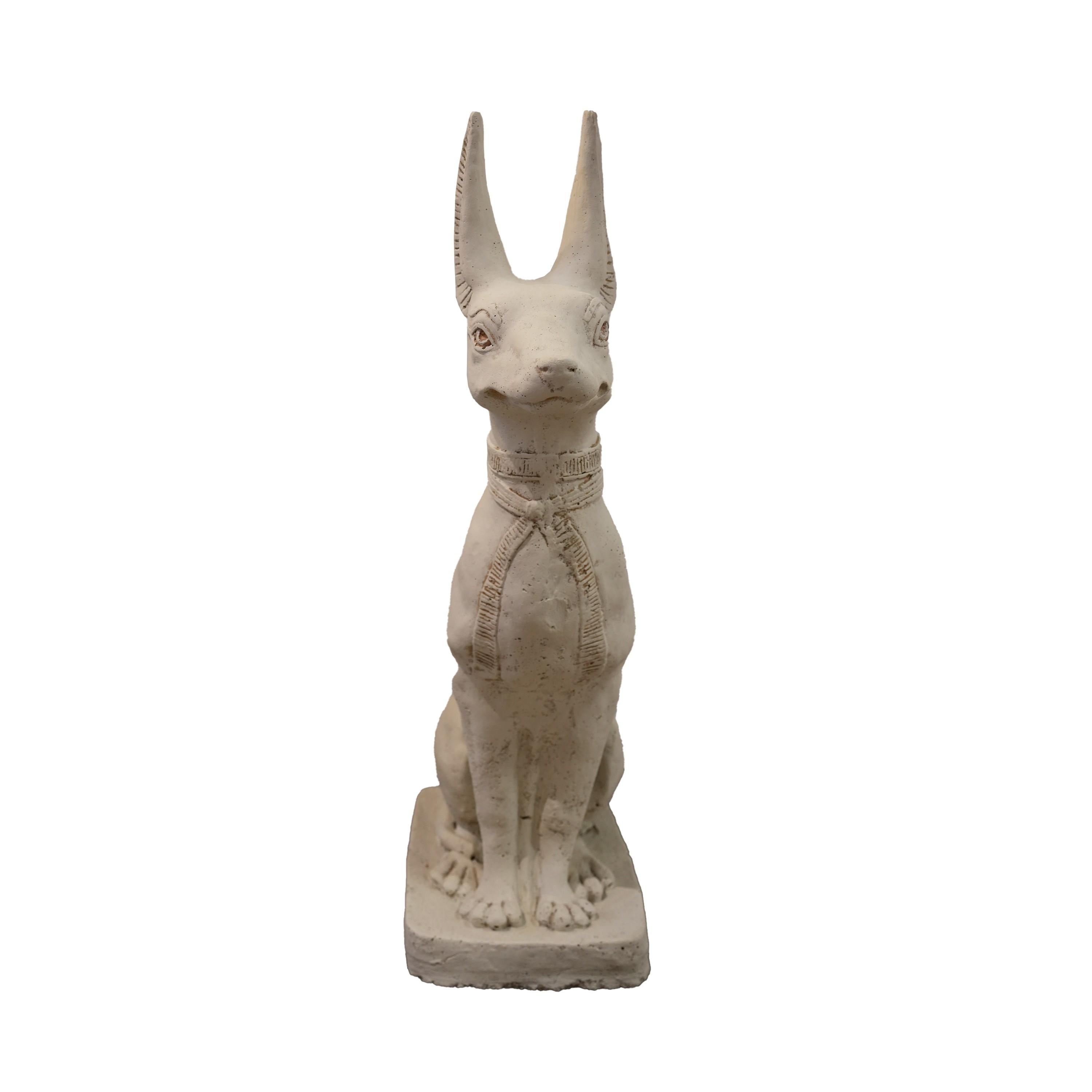 Sconosciuto Coppia di cani Anubis Salukis dell'Antico Egitto in vendita