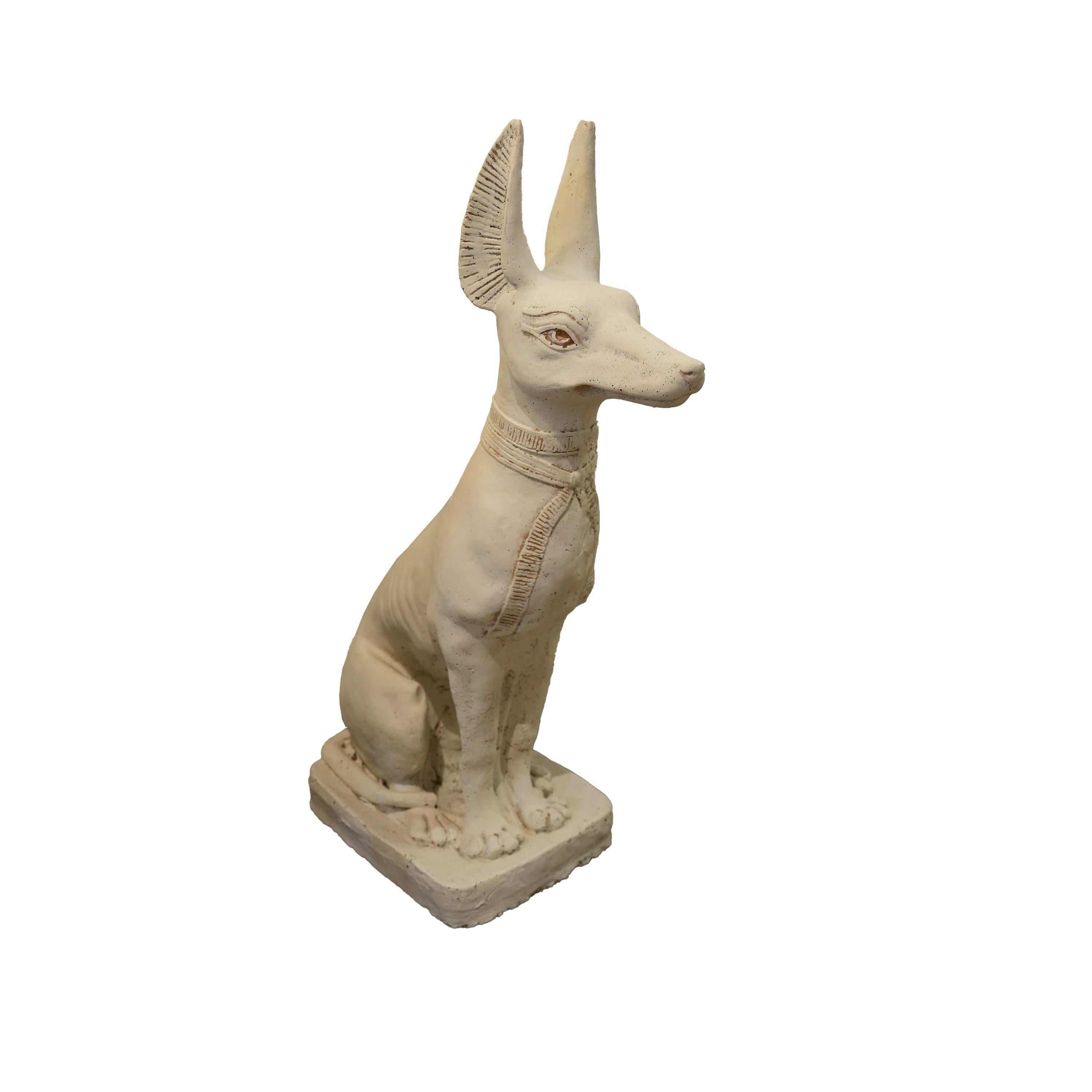 Calco Coppia di cani Anubis Salukis dell'Antico Egitto in vendita