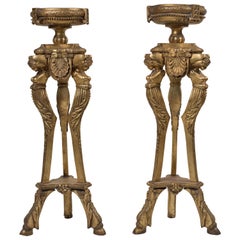 Pair of Ancient Tripods, France, 19th Century