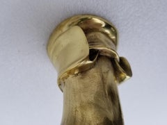 Pair of Andre Arbus Bronze Hand Sconces