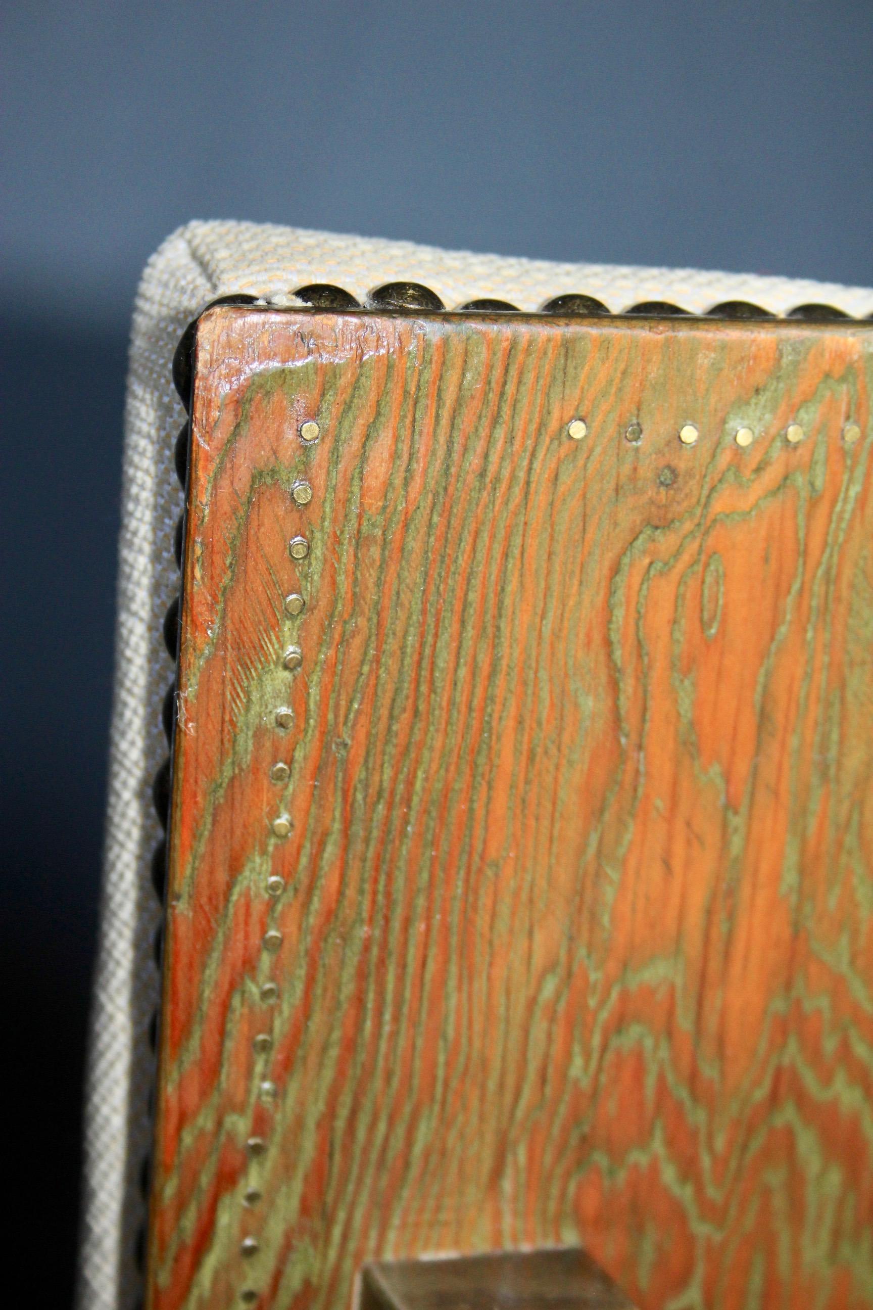 Paire de chaises pont Andre Sornay en pin de l'Oregon teinté, bois ébénisé Bon état à grand Lancy, CH