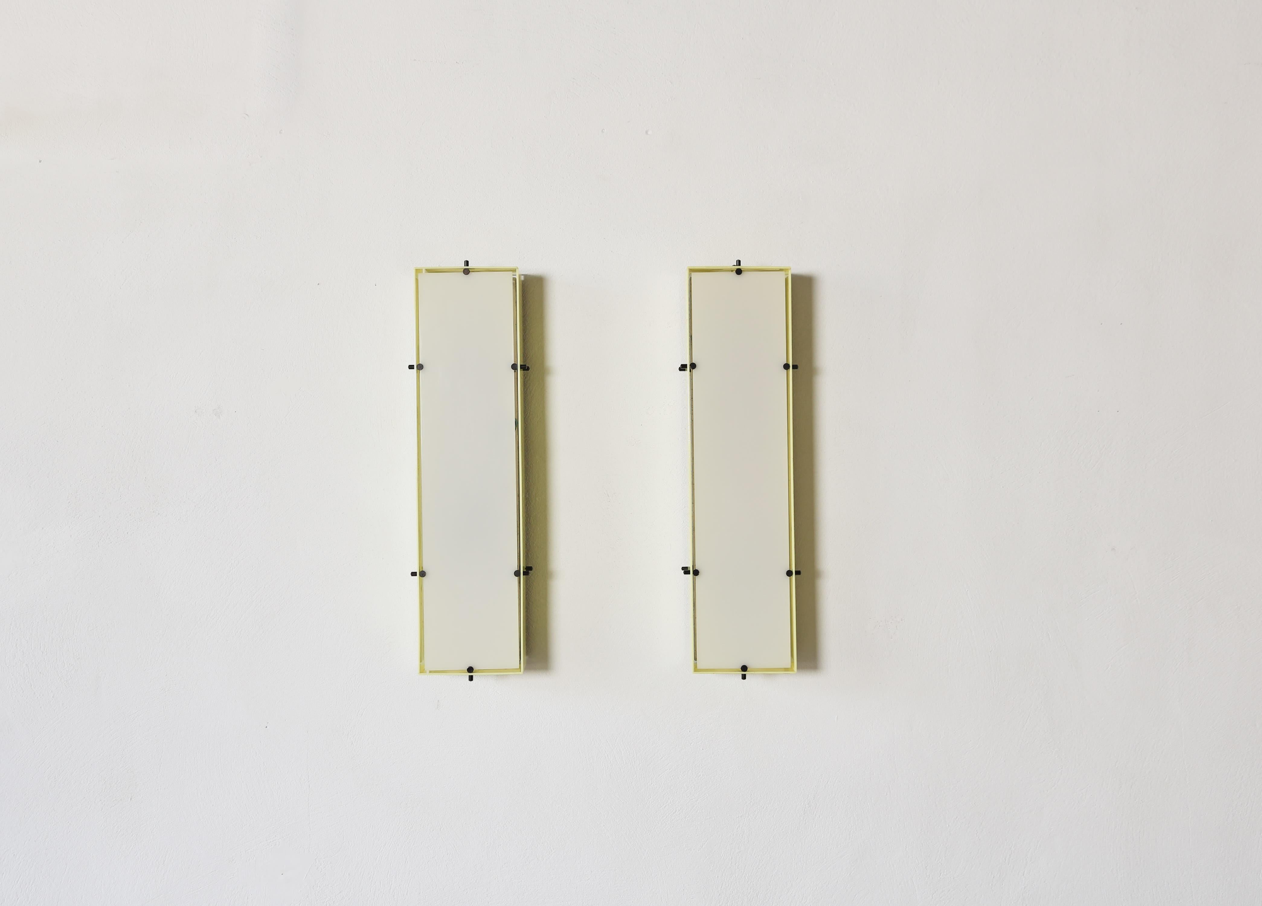 Pair of Angelo Lelii for Arredoluce Wall Lights, Italy, 1950s 2