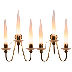 Pair of Angelo Lelli Wall Lights