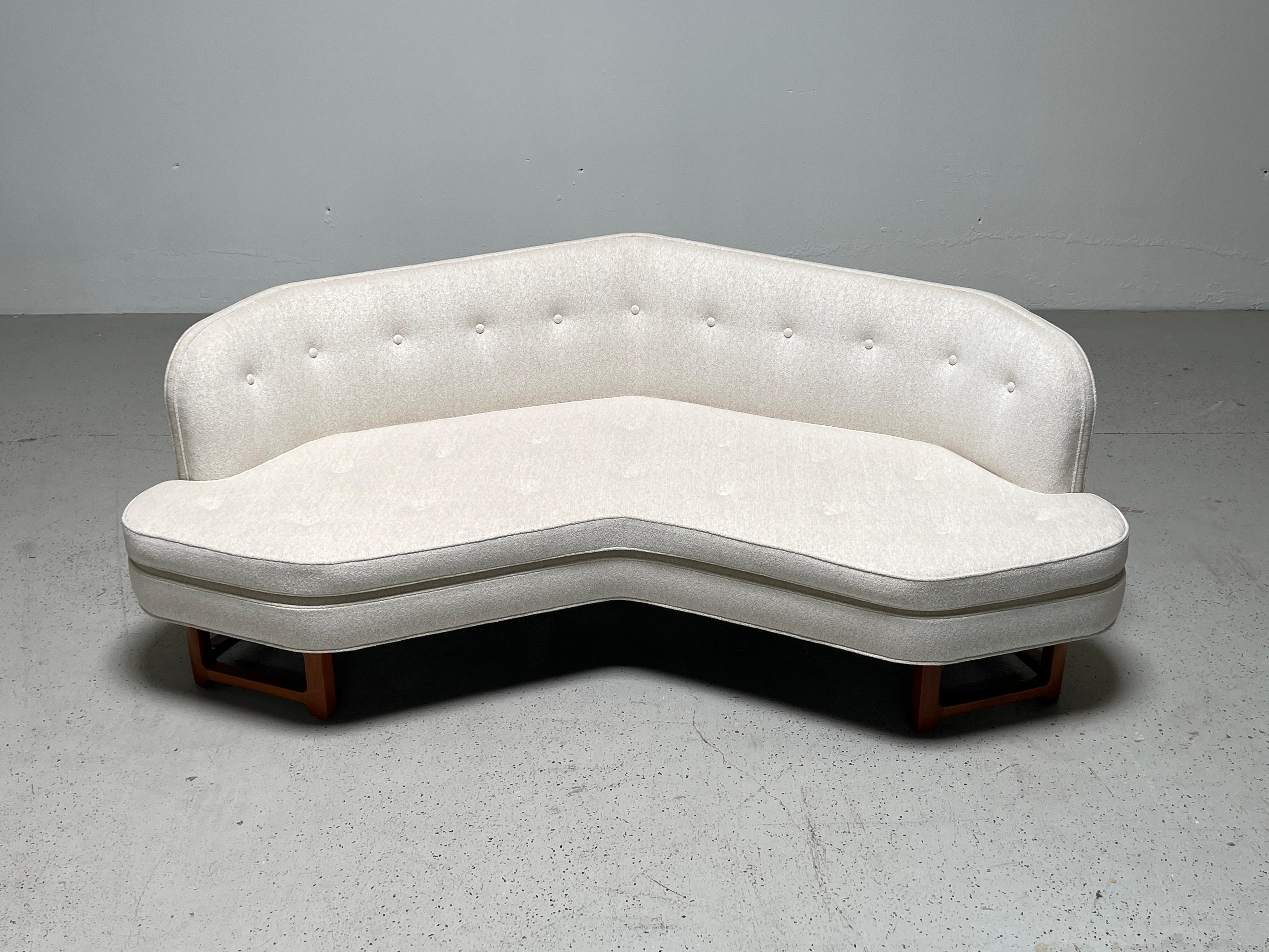 Pair of Angled Sofas by Edward Wormley for Dunbar 5