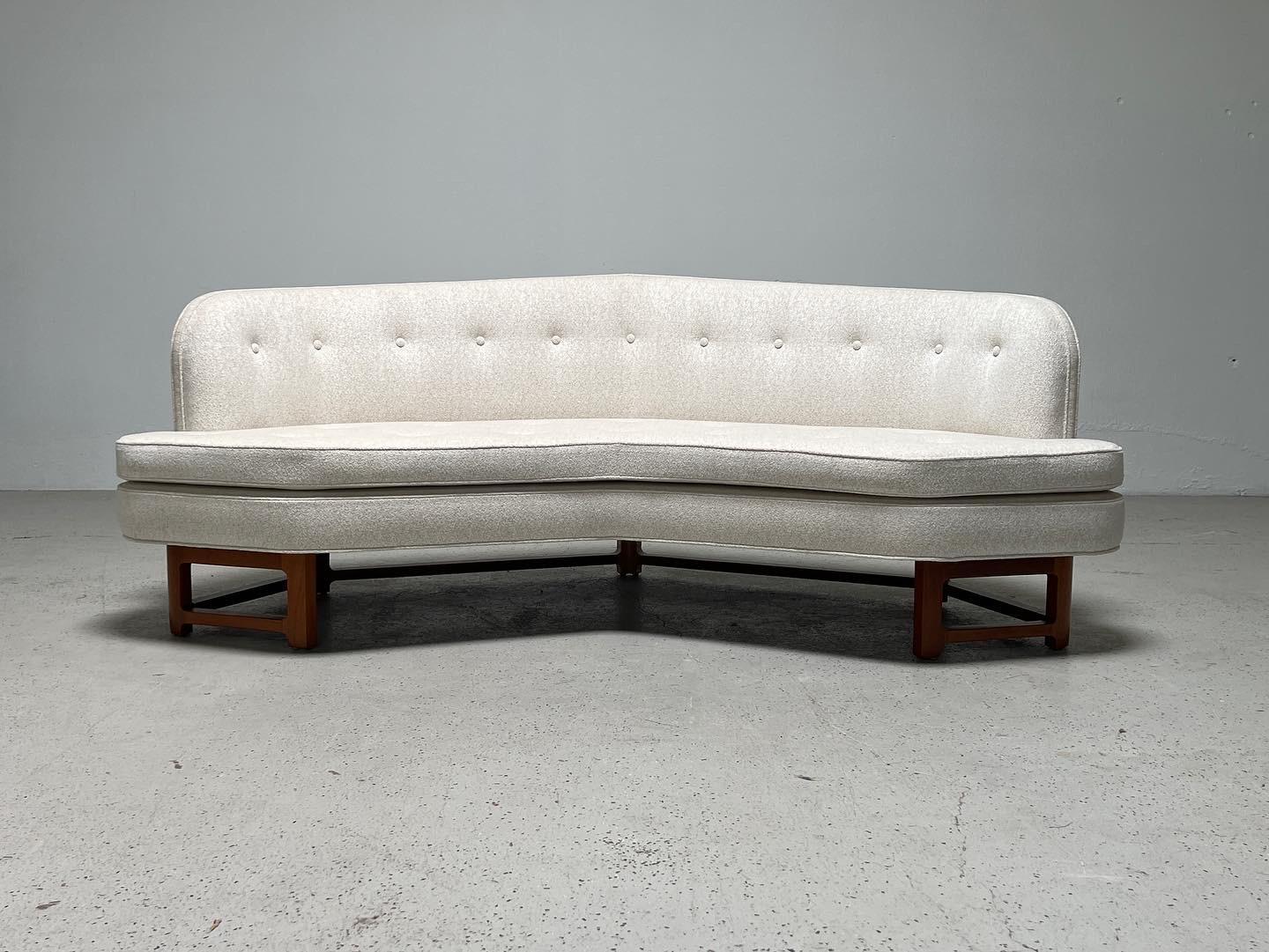 Pair of Angled Sofas by Edward Wormley for Dunbar 15
