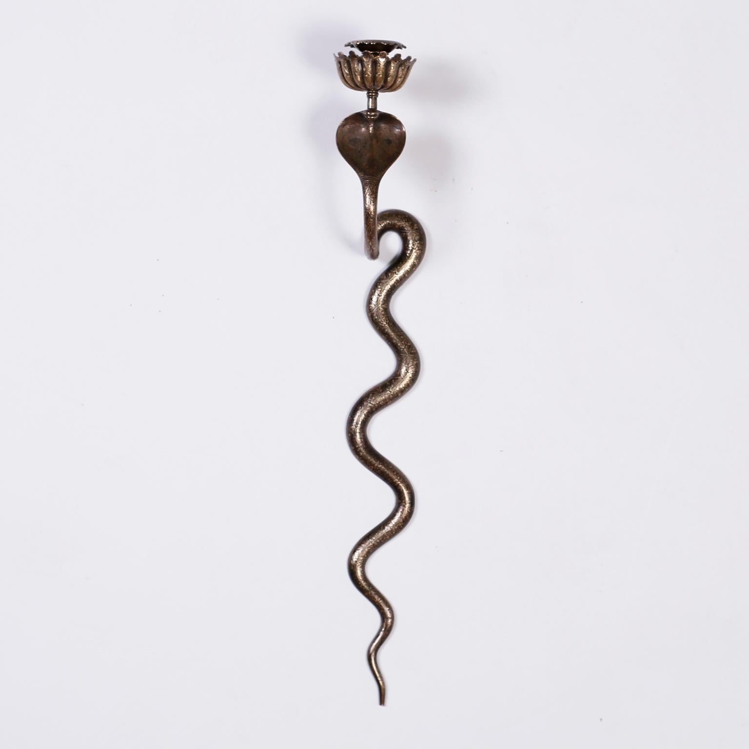 cobra sconce
