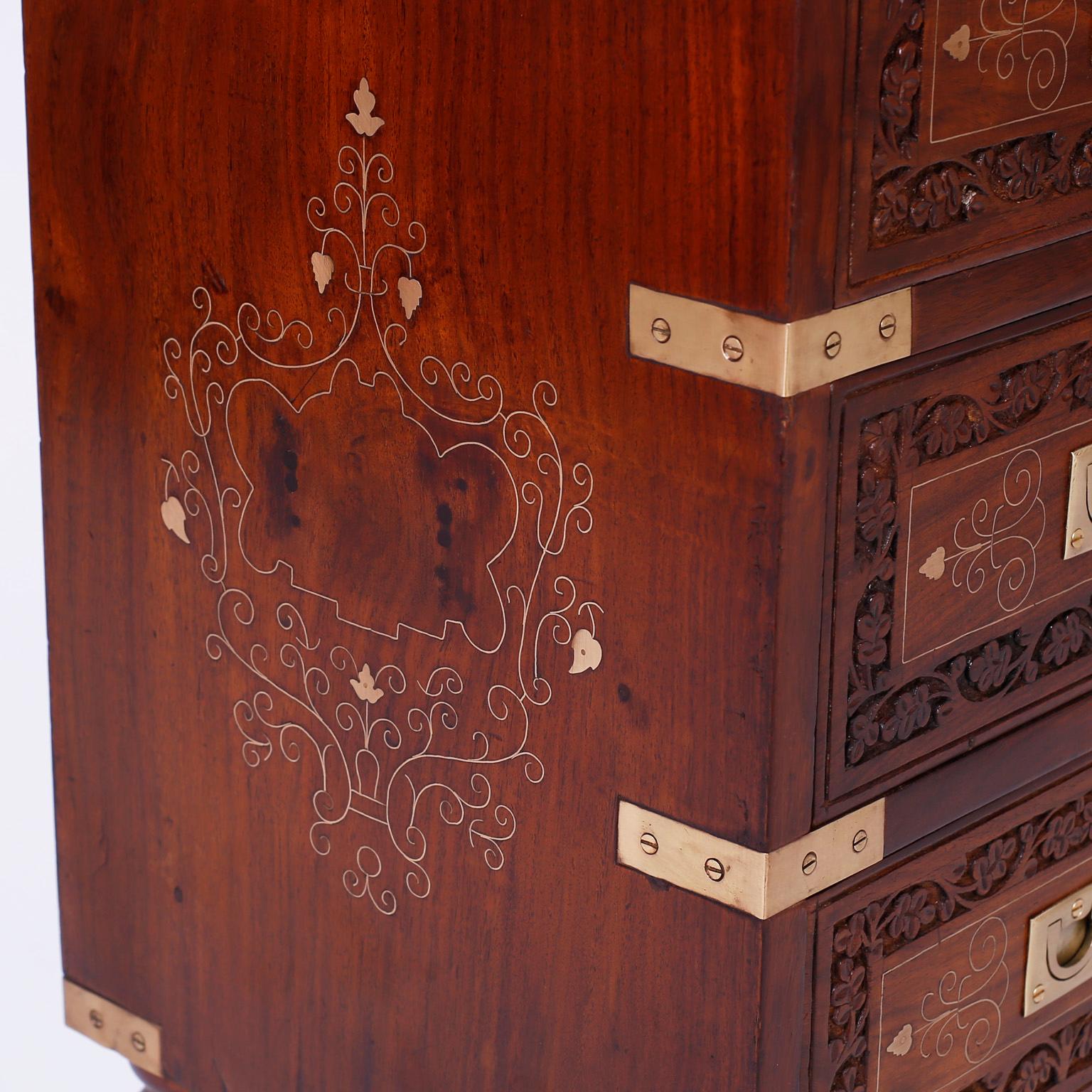 20th Century Pair of Anglo-Indian Chests or Stands