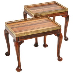 Pair of Anglo-Indian Coromandel Low Tables, circa 1900