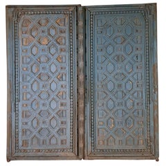 Antique Pair of Anglo-Indian Doors