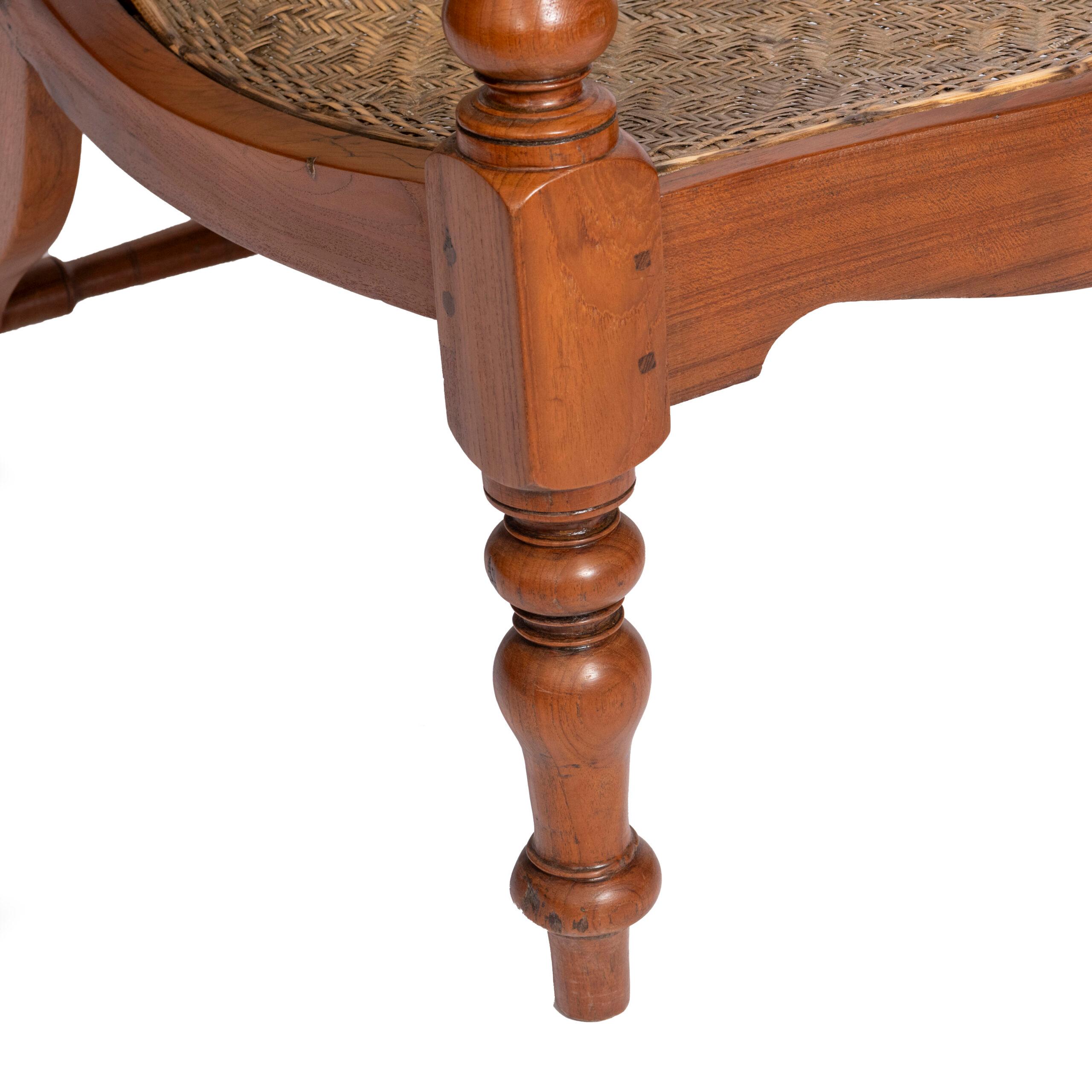 Pair of Anglo Indian Plantation Chairs, India circa 1900 5