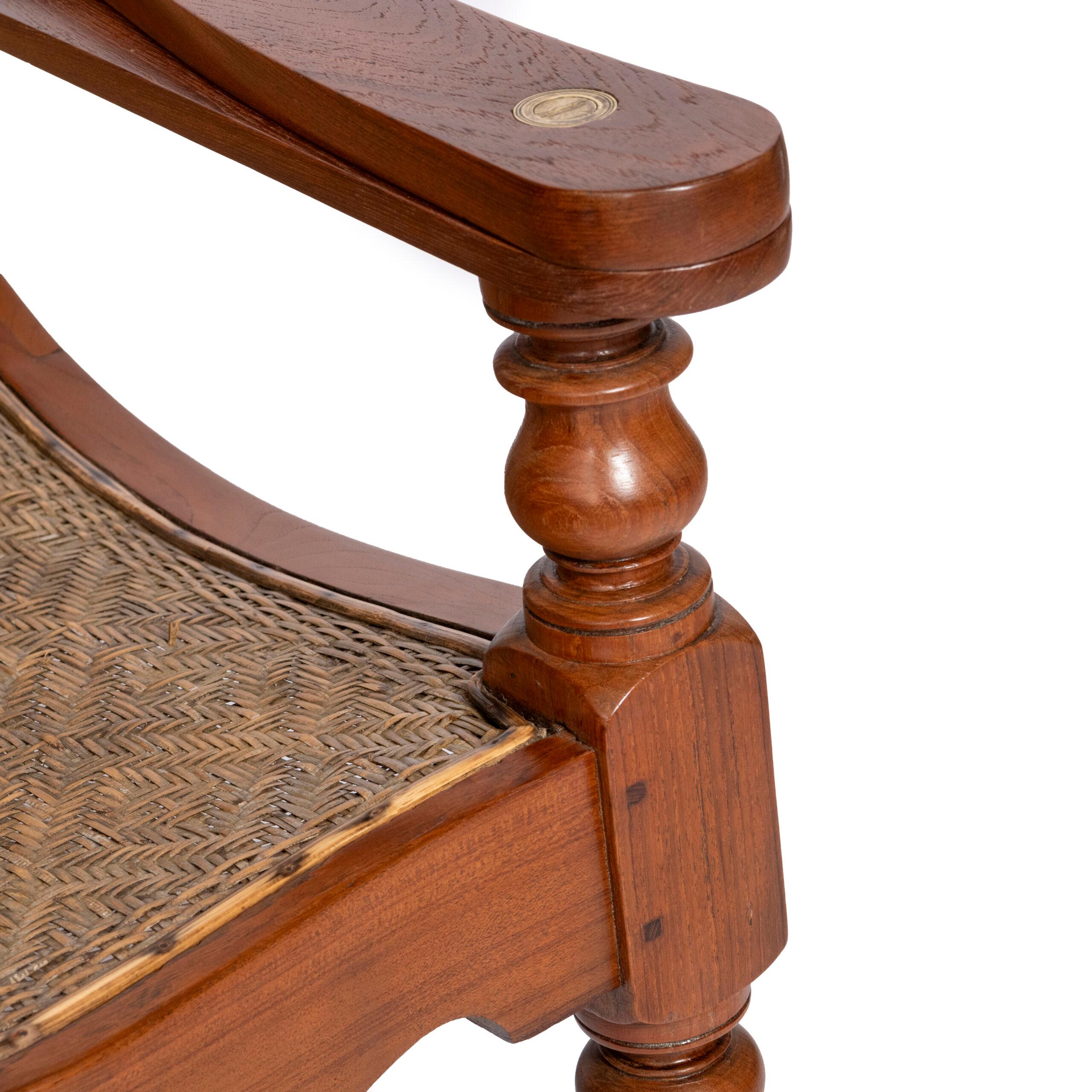 Pair of Anglo Indian Plantation Chairs, India circa 1900 6