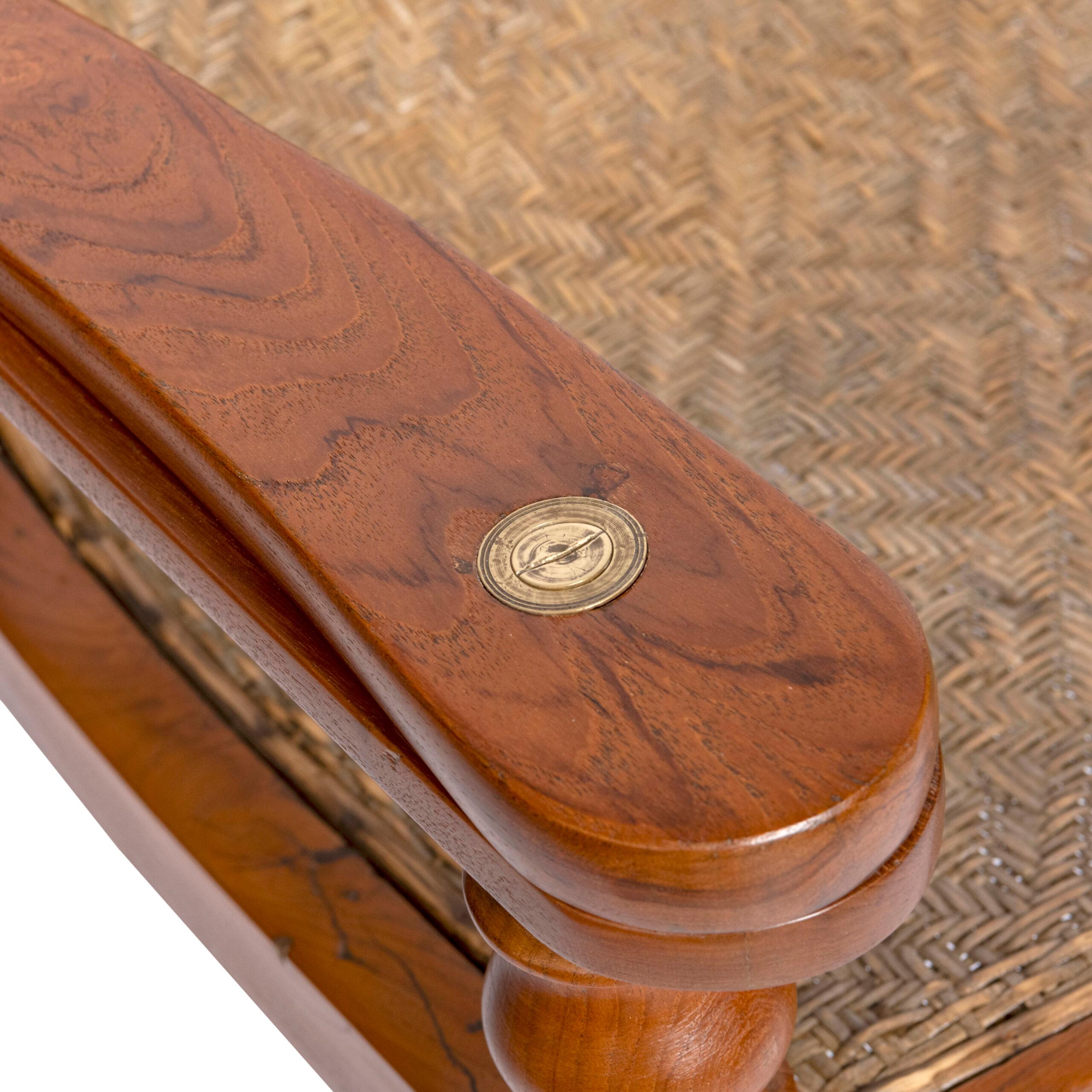Pair of Anglo Indian Plantation Chairs, India circa 1900 4