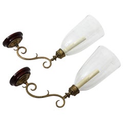 Antique Pair of Anglo Indian Sconces