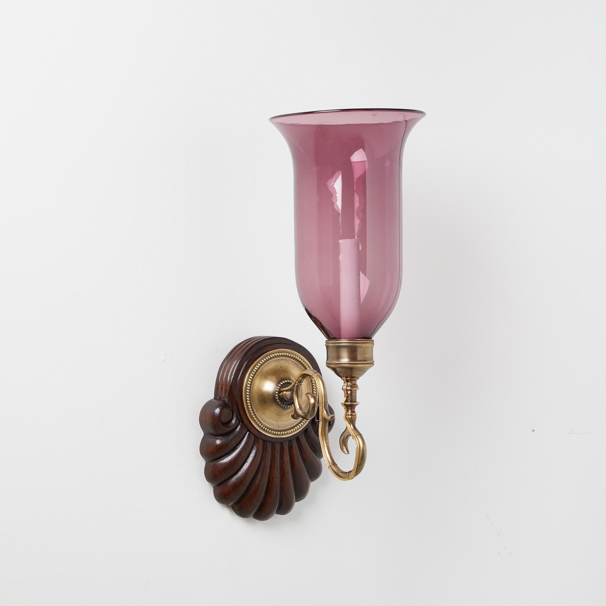 scallop sconce shade