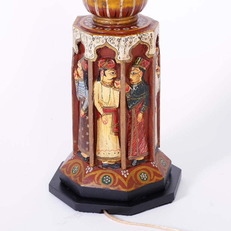 Pair of AngloIndian Table Lamps at 1stDibs