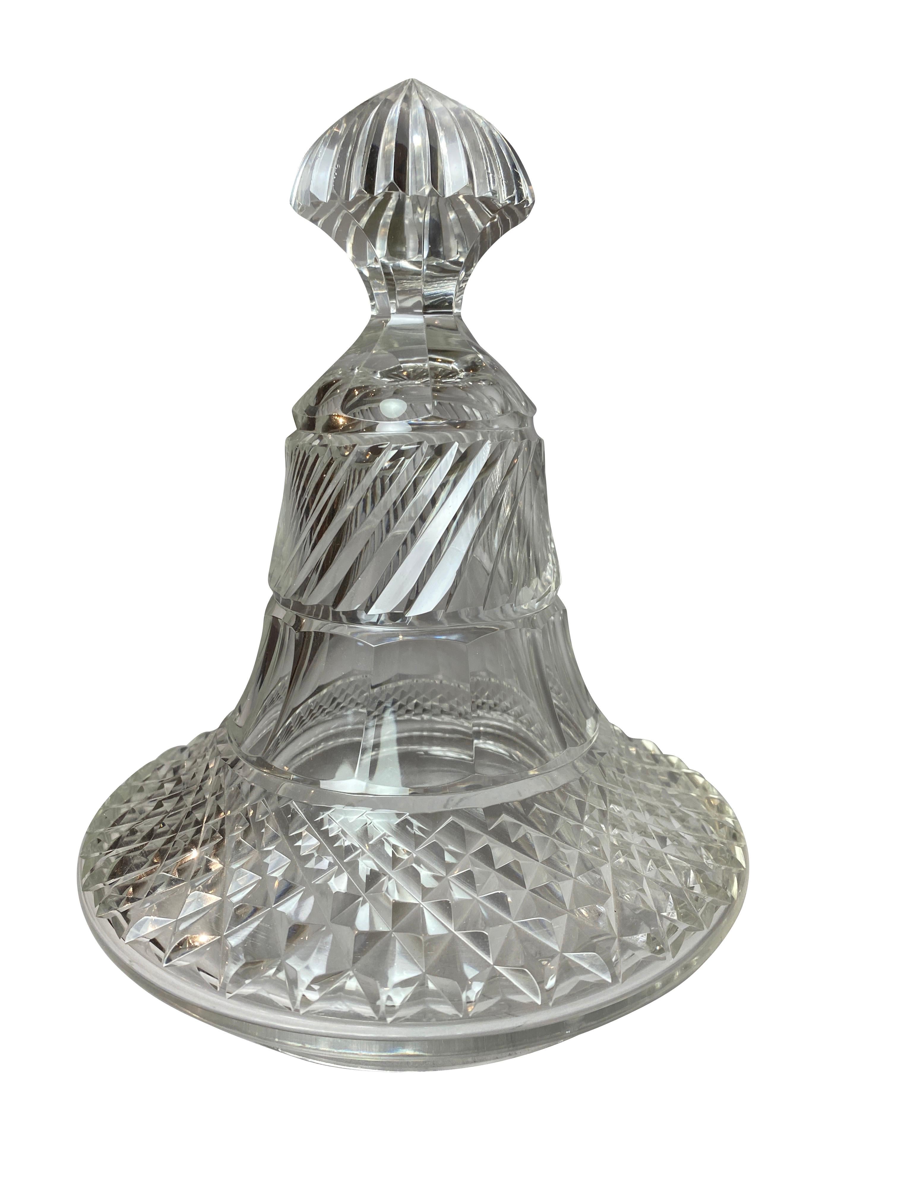 Pair of Anglo Irish Cut Glass Pokals 2
