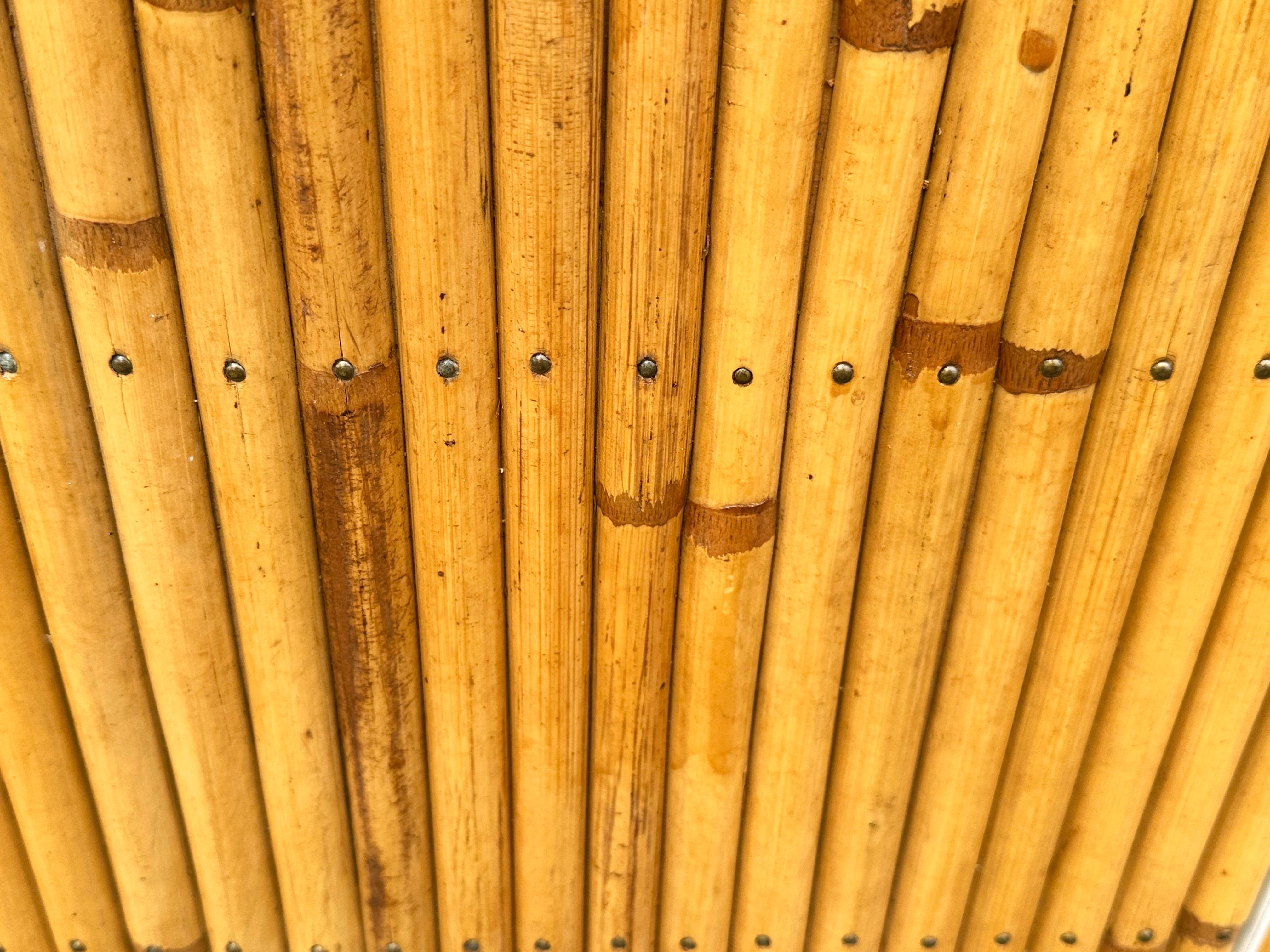 Paire d'armoires anglaises en bambou Angraves  en vente 5