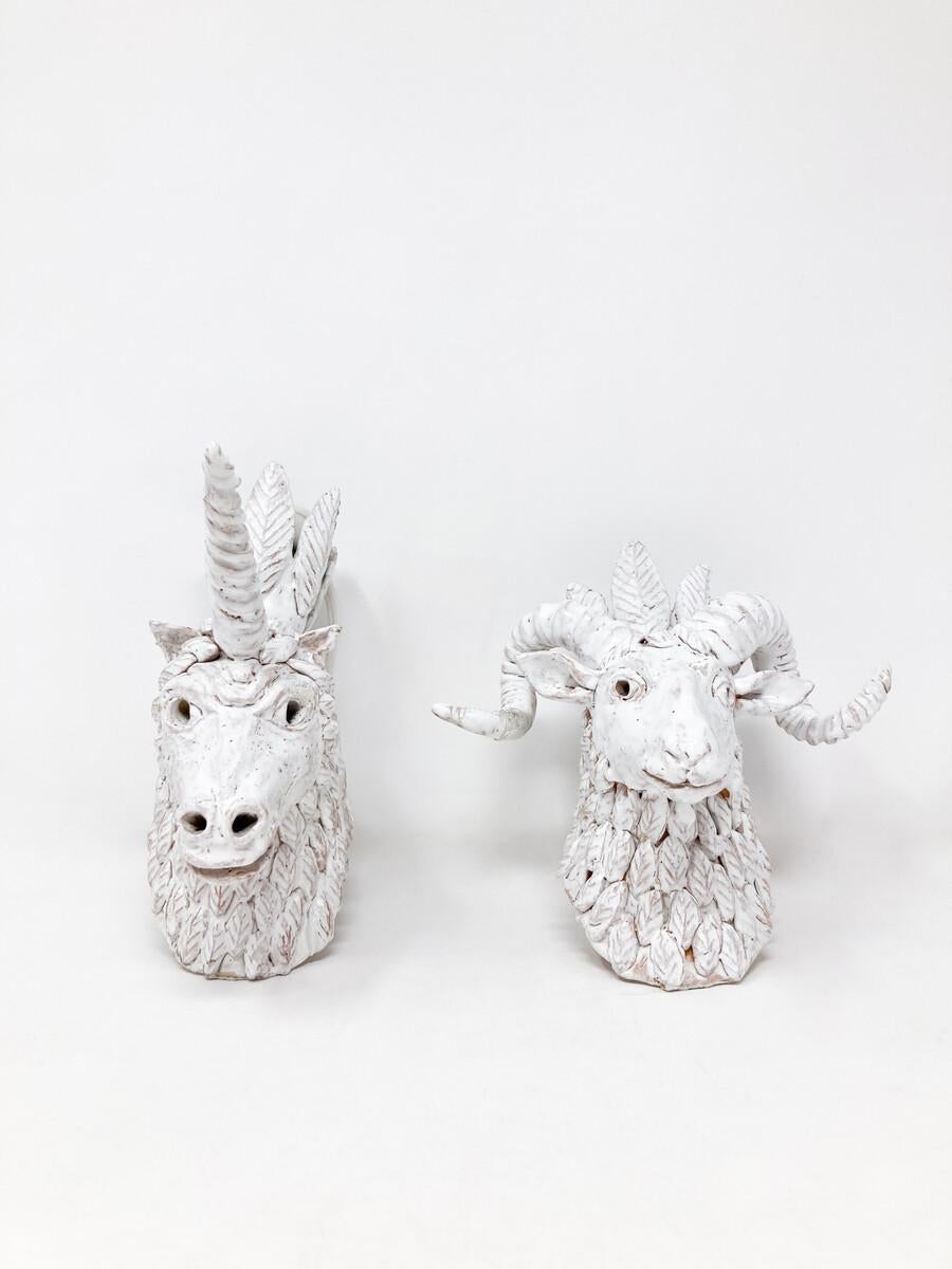 Pair of Animal Sculpture Wall Lights by Yves Bosquet, Belgium In Good Condition For Sale In Brussels, BE