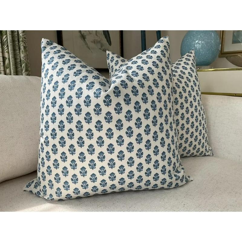 Americano Coppia di cuscini Anna French for Thibaut 