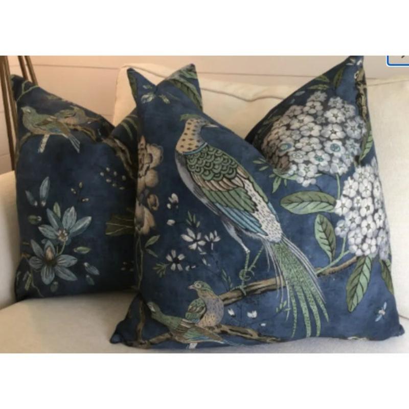 Paire de coussins Anna French for Thibaut 