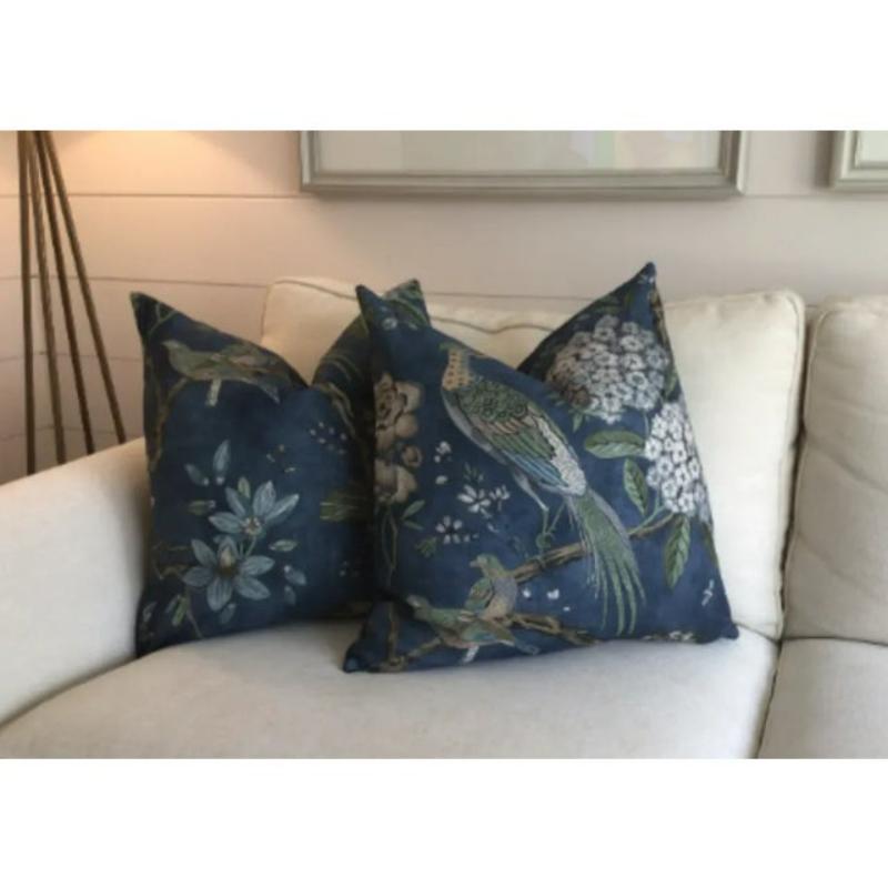 Américain Paire de coussins Anna French 