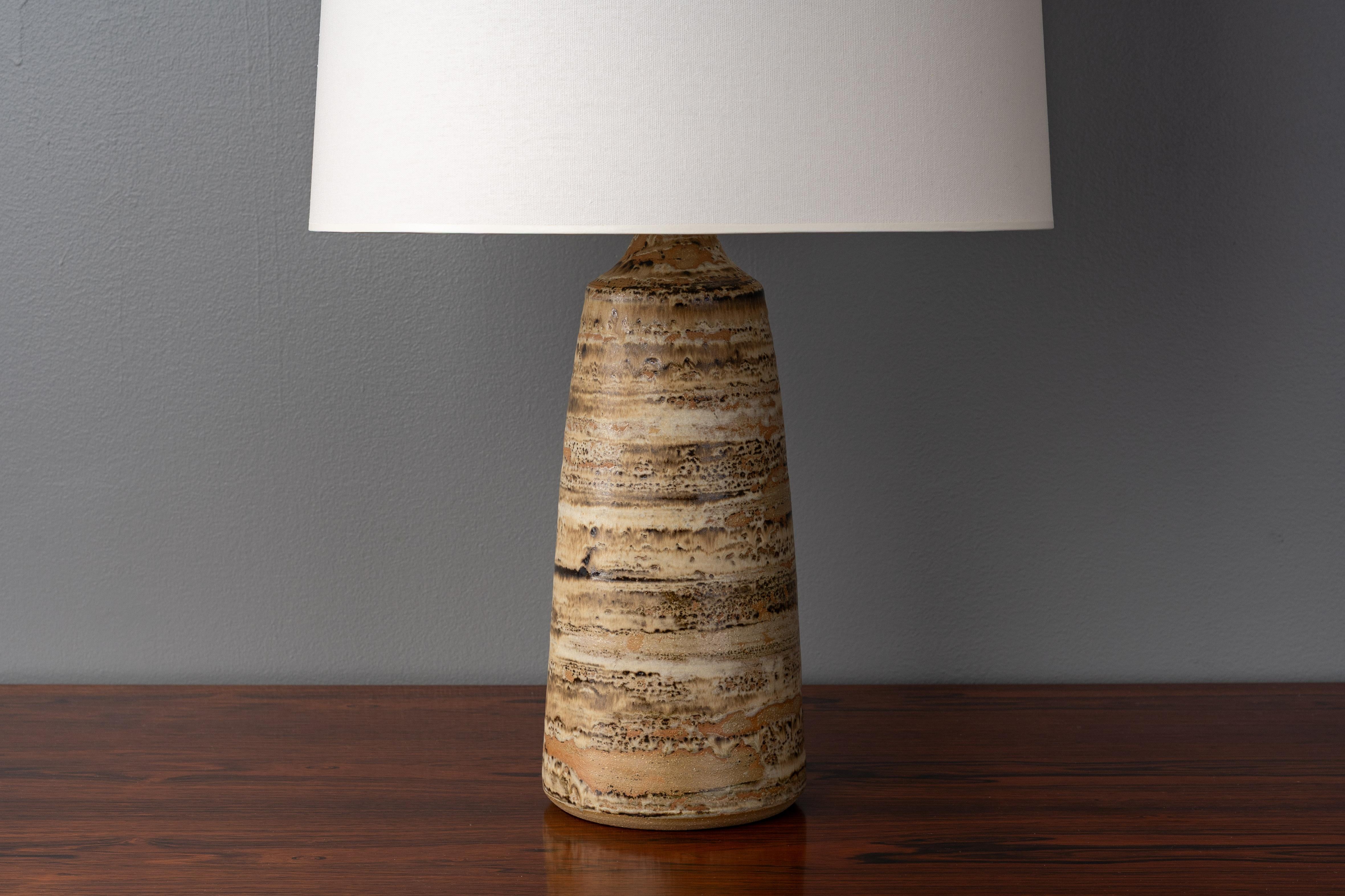 Pair of Anne Appleton Clarke Ceramic Table Lamps For Sale 4
