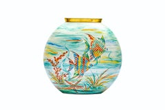 Pair of  Ceramic Vases by Guido Andlovitz for S.C.I. Levano