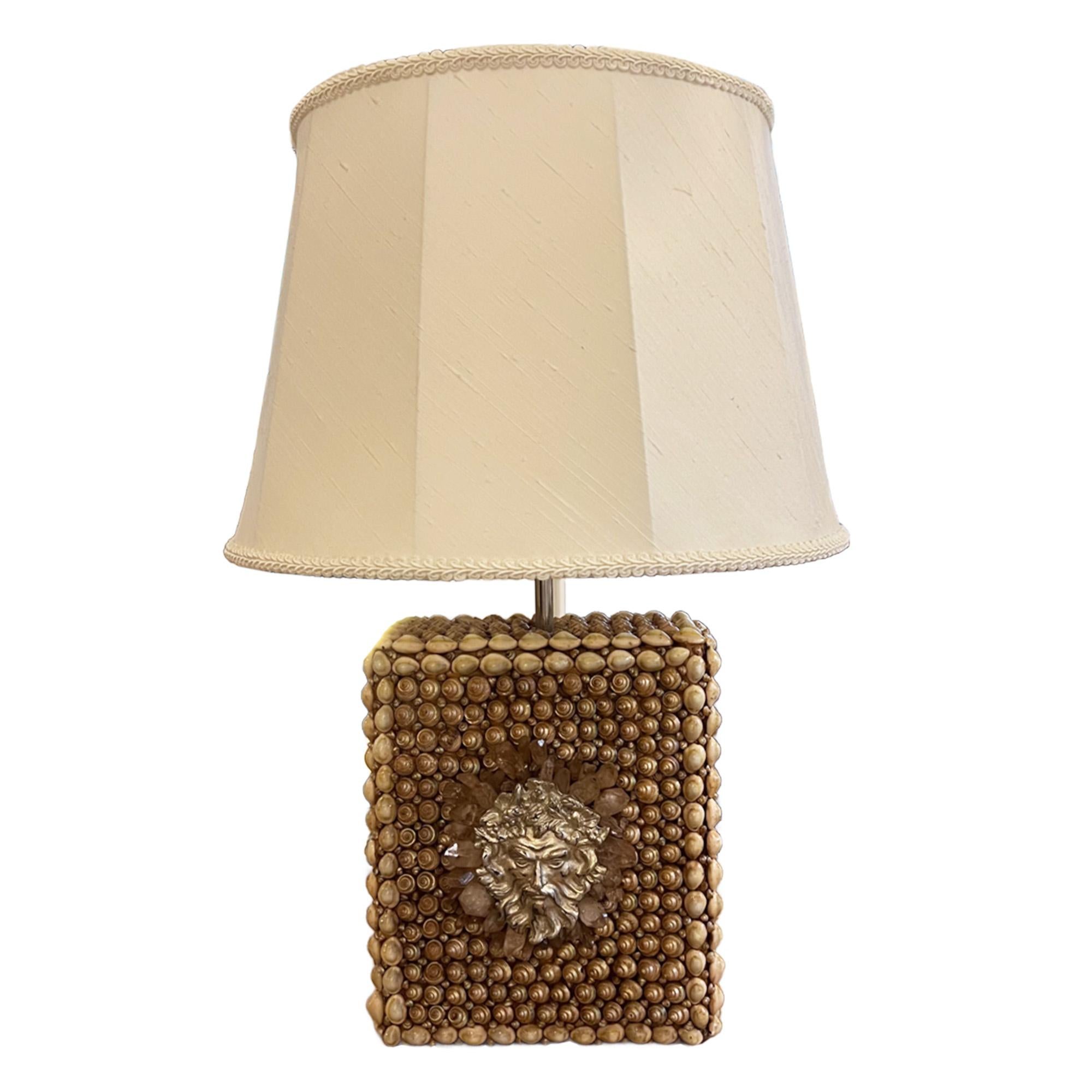 British Pair of Anthony Redmile Neptune Table Lamps For Sale
