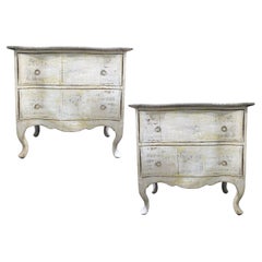 Pair of Antique 18th century Florentine Italian Bedside Commodes