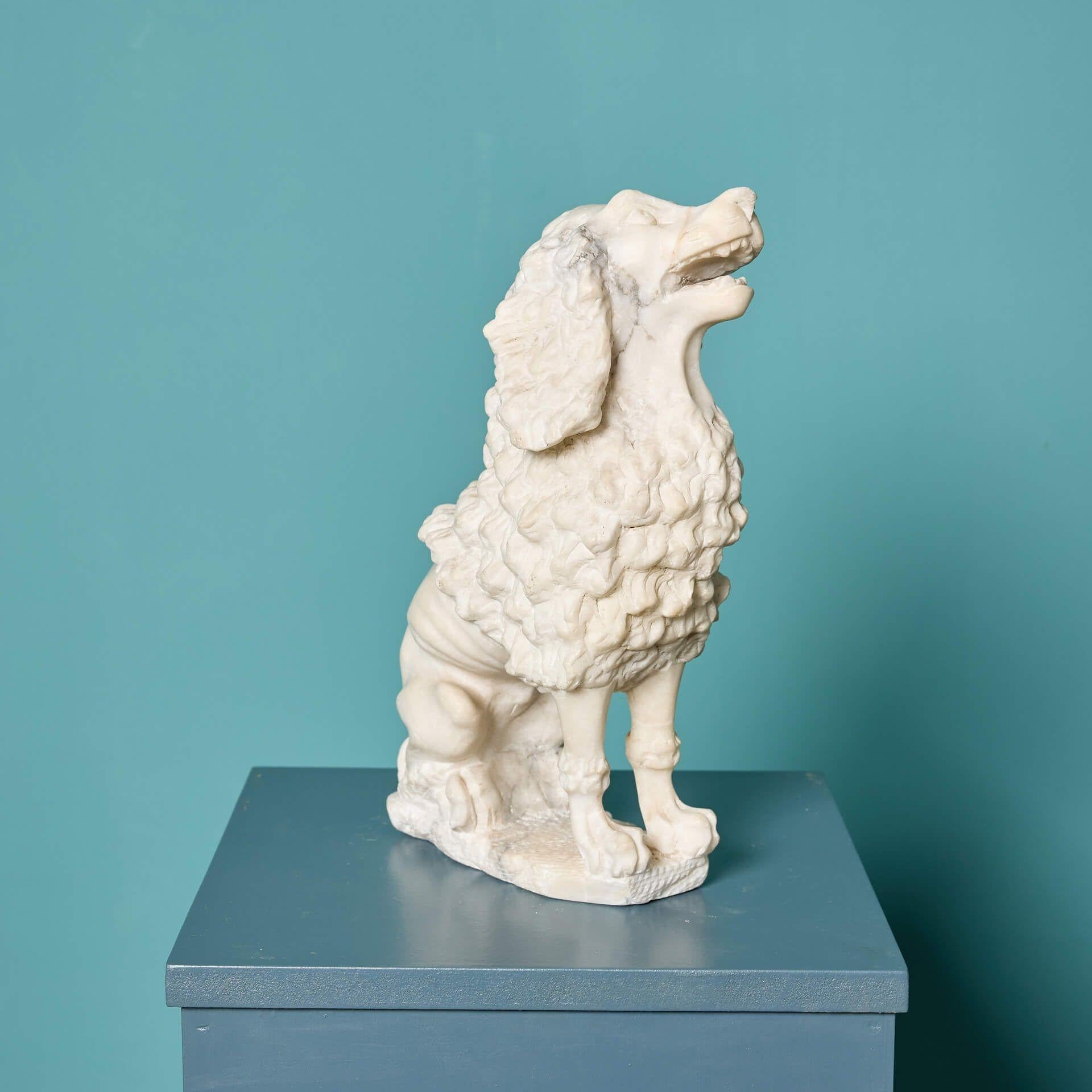 Sculpté à la main Paire de canards anciens en albâtre du 19ème siècle en vente