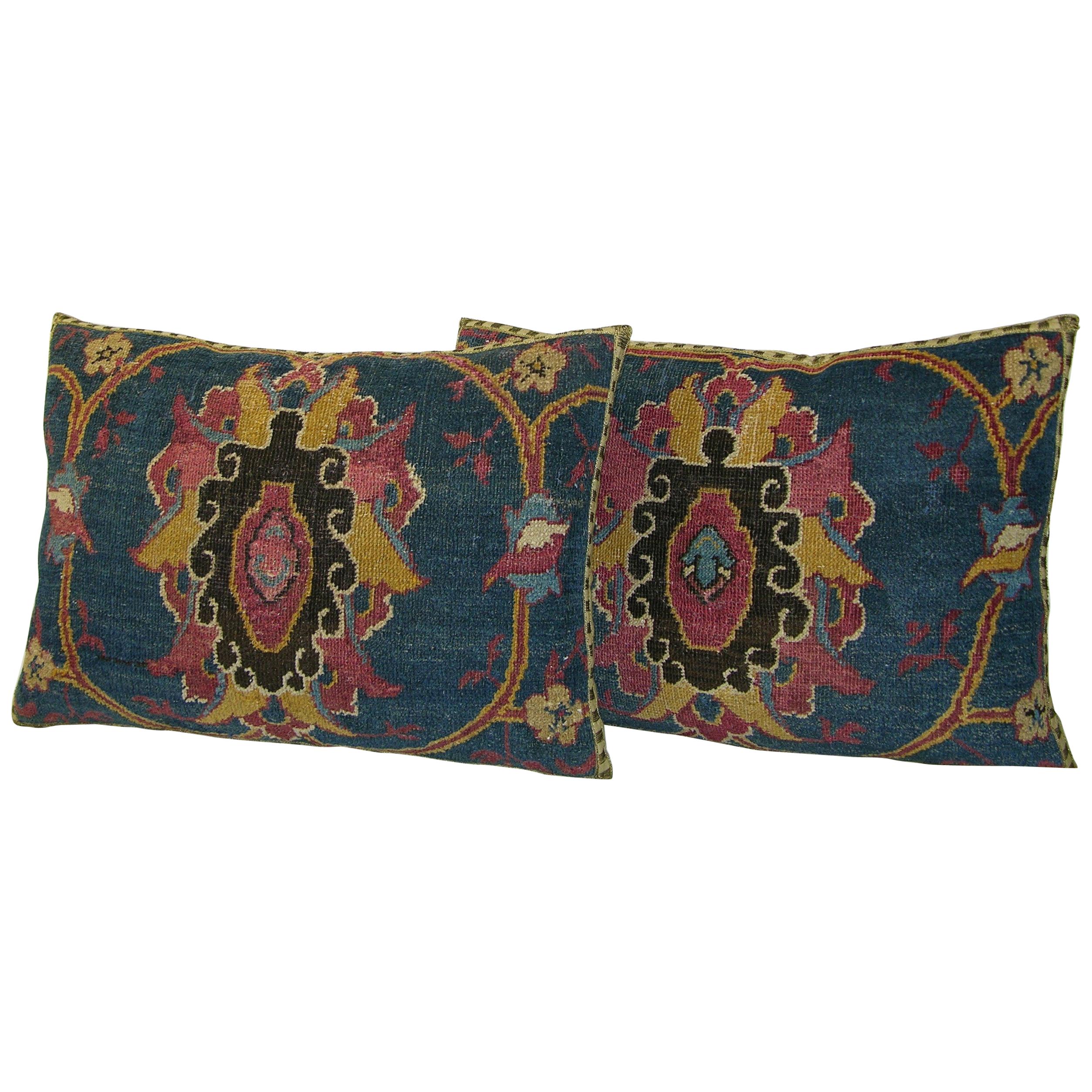 Pair of Antique Amritsar Pillows, circa 1880 1773p 1774p, $1, 800 Each