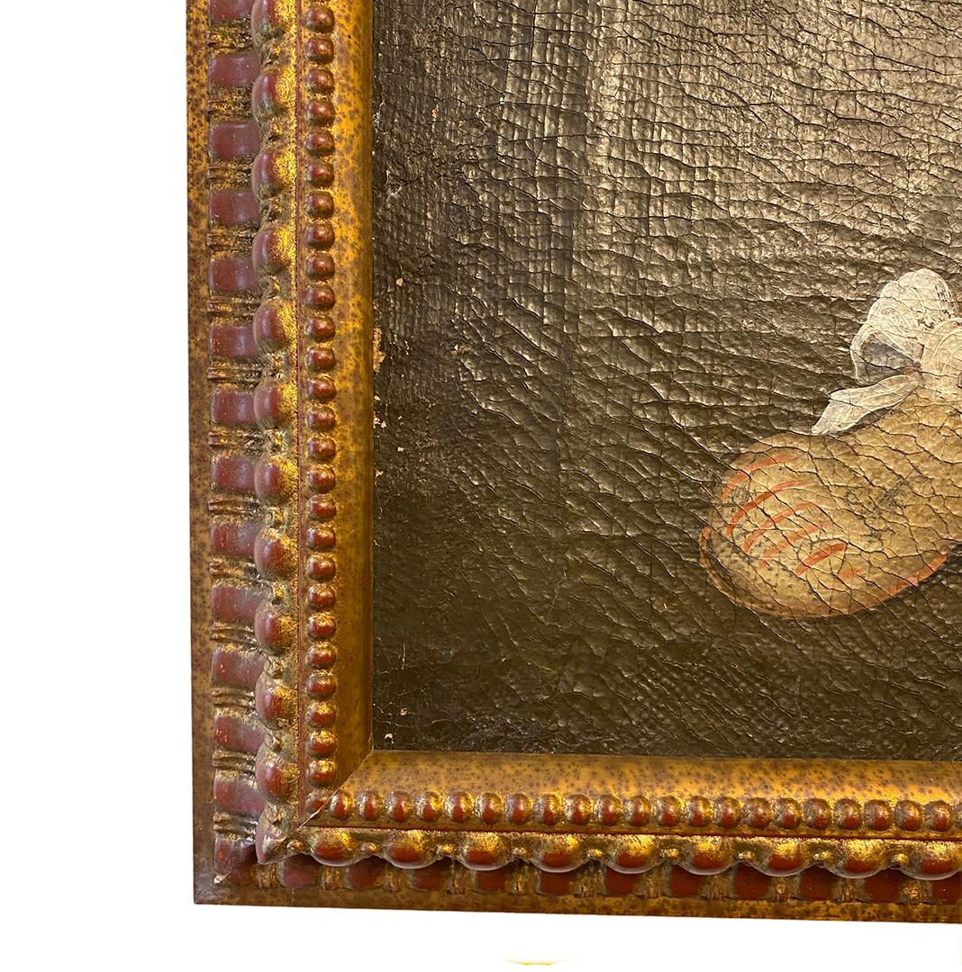Péruvien Paire de peintures d'arc-en-ciel coloniales espagnoles en vente