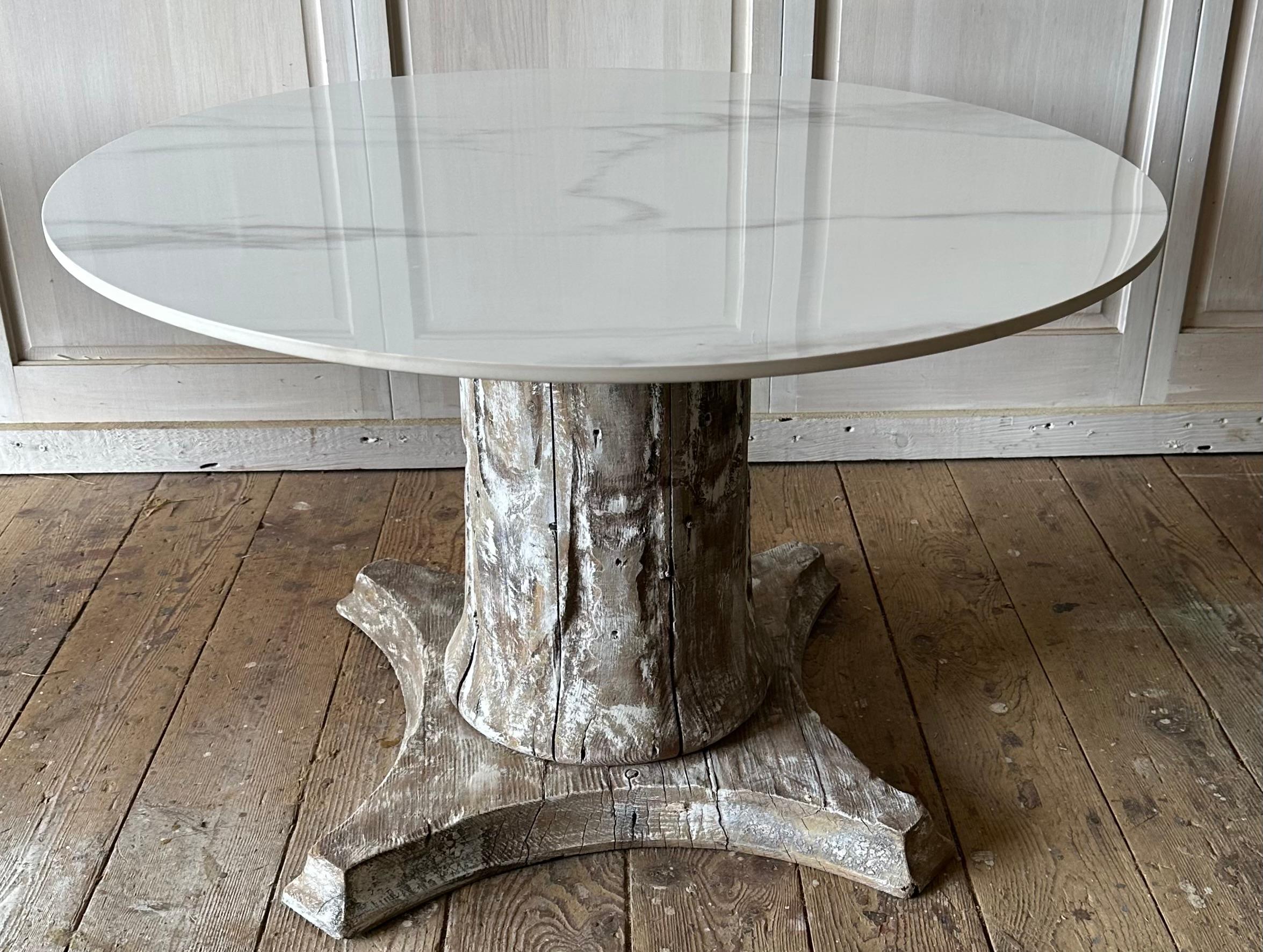 19th Century Pair of Antique Architectural Wood Pedestal Plinth Side Tables For Sale