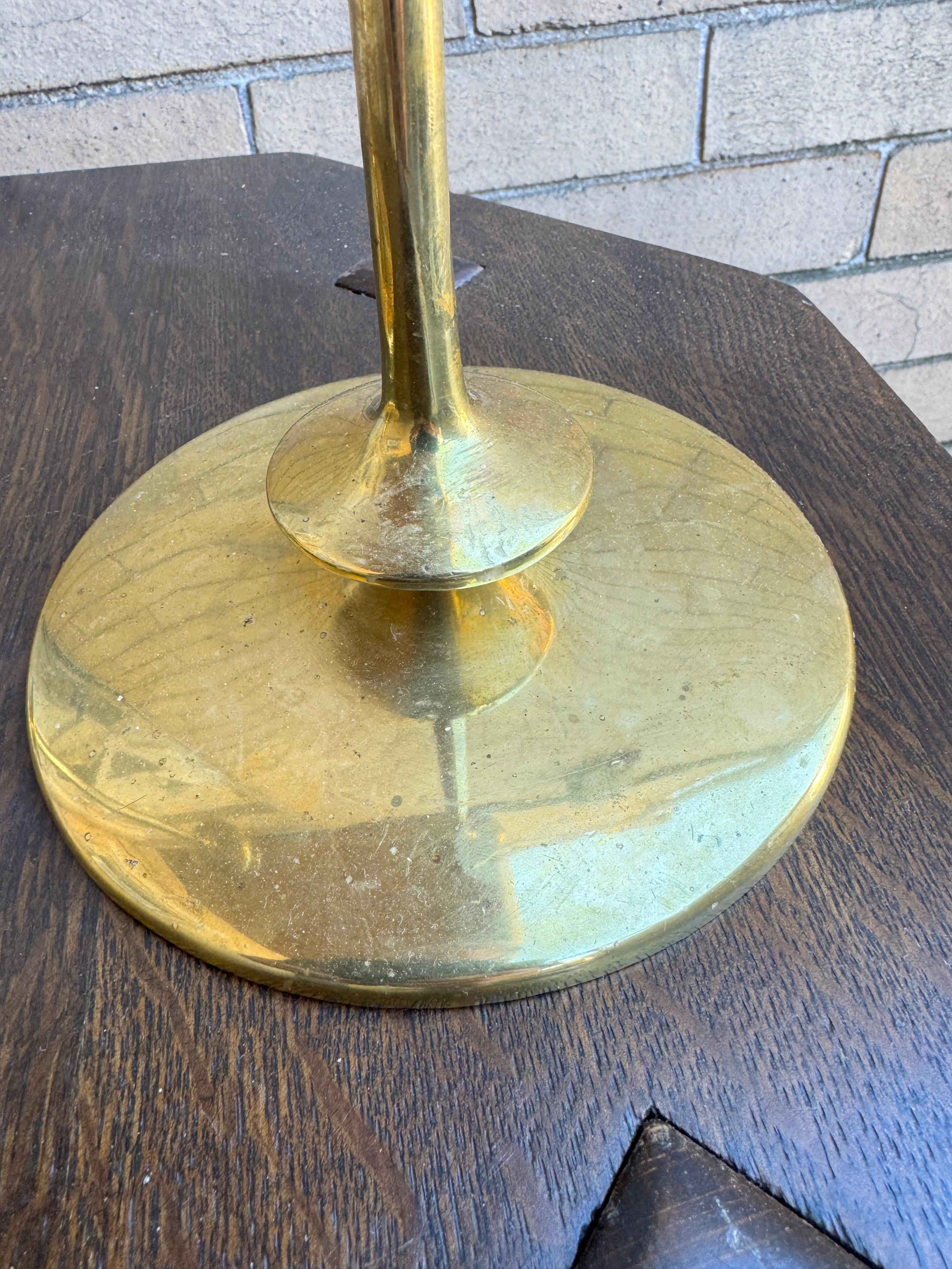 Pair of Antique Arts & Crafts Candle Holders by Robert jarvie ?- W7704  HALF OFF In Good Condition In Shamokin Dam, PA