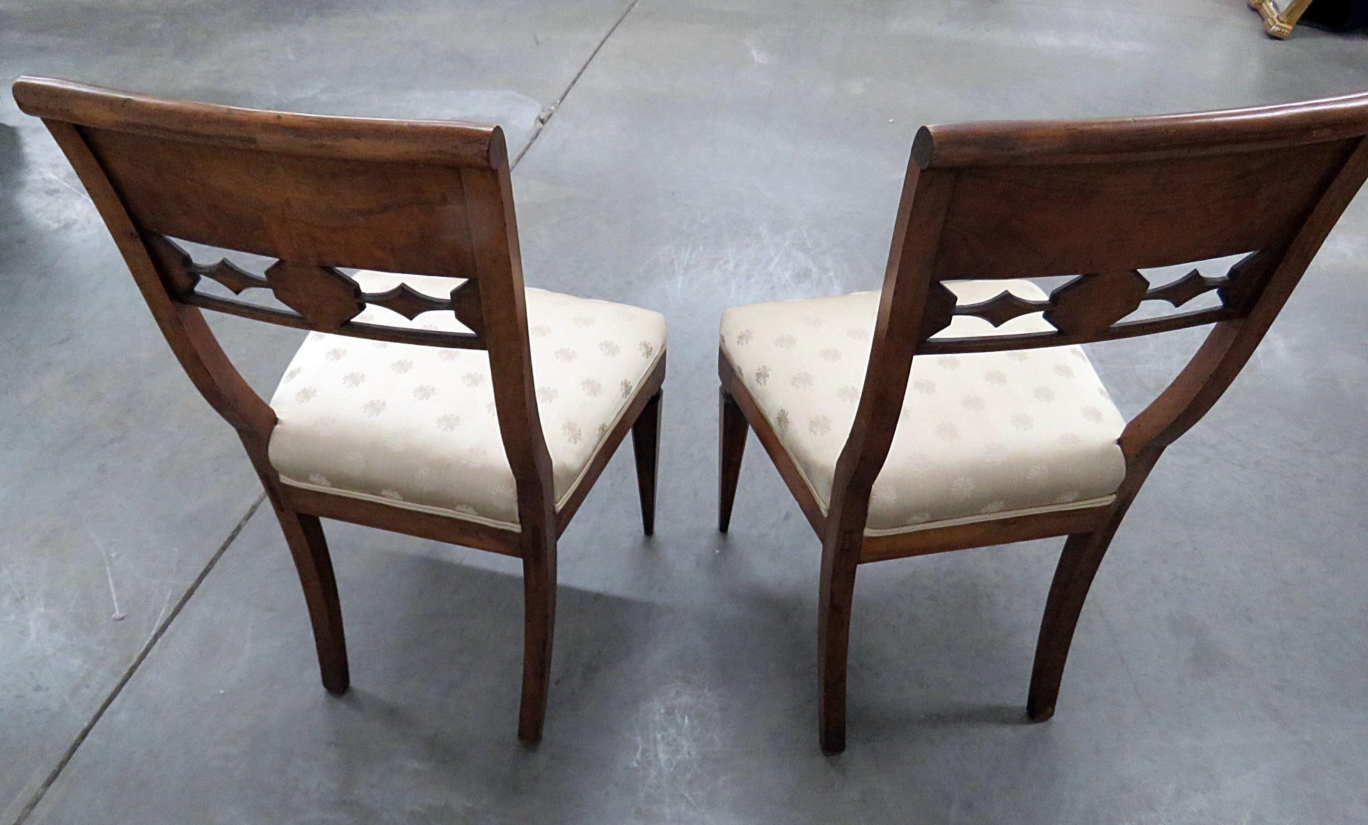 Pair of Antique Austrian Side Chairs 3