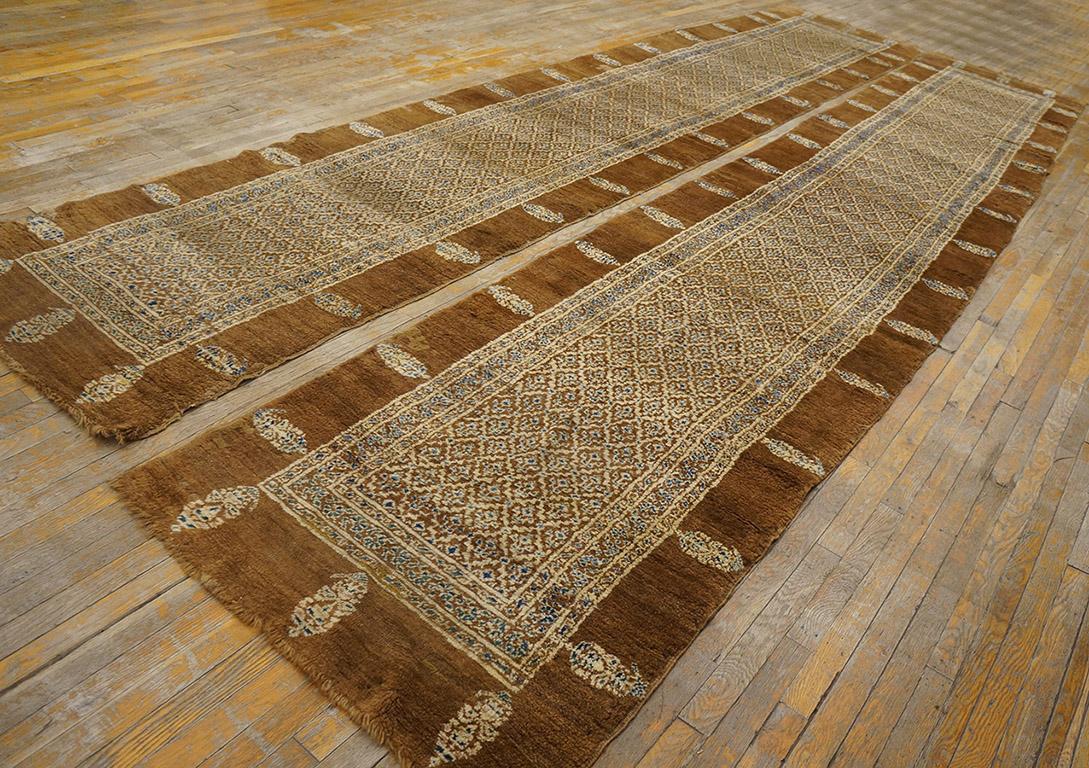 Mid 19th Century Pair of N.W. Persian Bakshaiesh Carpets ( 3' x 15'9