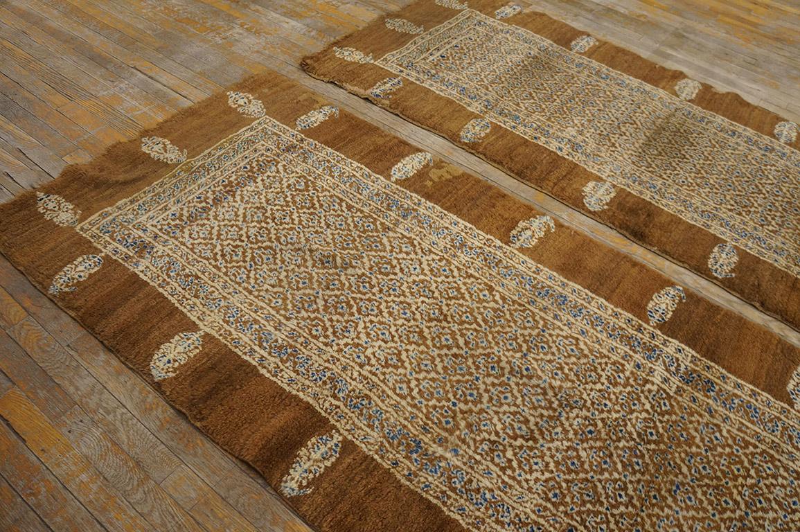 Bakshaish Mid 19th Century Pair of N.W. Persian Bakshaiesh Carpets (3' x 15'9