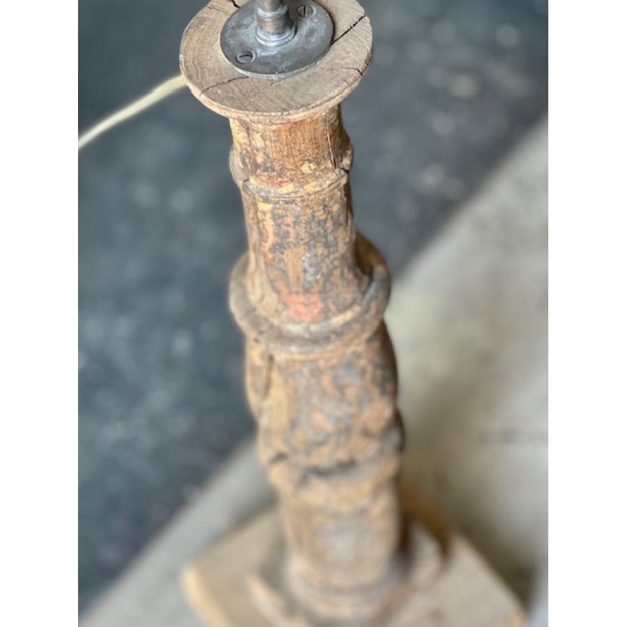 Pair of Antique Baluster Lamps For Sale 2