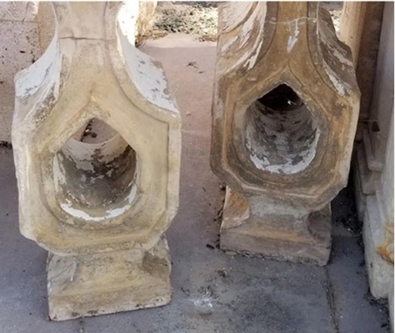 Pair of Antique Balusters For Sale at 1stDibs