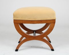Pair of Antique Biedermeier Stools