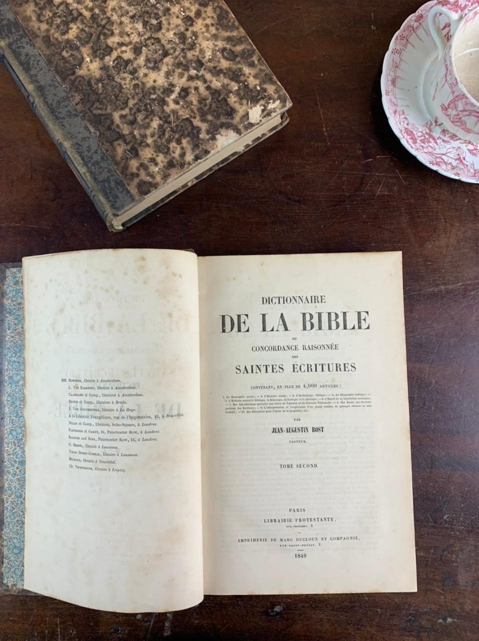 Pair of Antique Books Dating from the 19th Century France For Sale 1