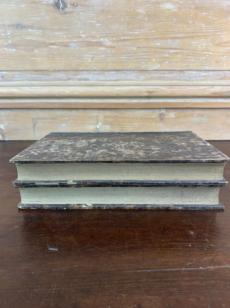 Pair of Antique Books Dating from the 19th Century France For Sale 2