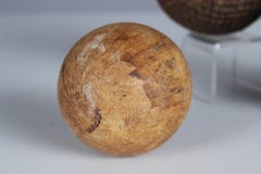 Pair Of Antique Boule Balls "3", Pétanque, 1880s, France, Craftsmanship